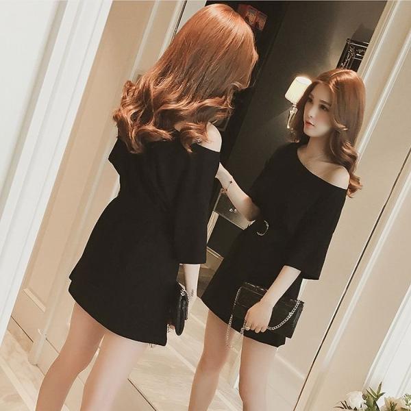 レディース ワンピース 肩出し 肩見せ ベルト付き ミニ丈 無地 半袖 春 夏 スカート カジュアル キュート 可愛い フェミニン きれいめ 上品 エレガント おしゃれ お出かけ デイリー 普段着 レッド ベージュ ブラック M L サイズ 送料無料