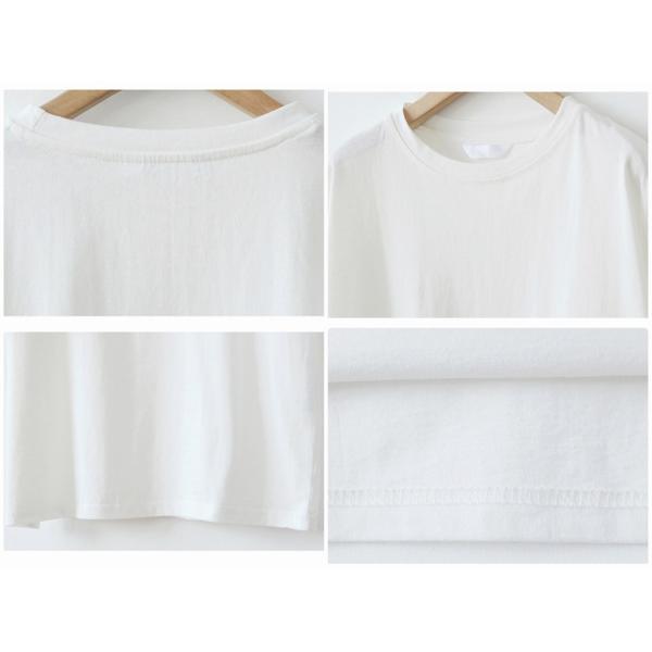 レディース 半袖Tシャツ クルーネック カットソー 無地 シンプル ショートスリーブ 夏 春 トップス カジュアル 大人 可愛い フェミニン おしゃれ お出かけ 普段着 デイリー ブラック ホワイト ピンク ネイビー グリーン イエロー 送料無料