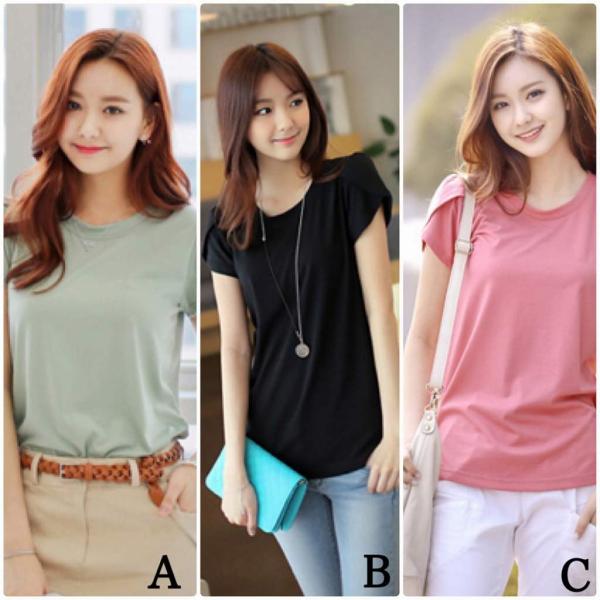 レディース 半袖Tシャツ ラウンドネック シンプル 無地 カットソー 夏 春 トップス カジュアル キュート 大人 可愛い フェミニン おしゃれ お出かけ 普段着 デイリー ピンク グリーン ブラック 大きいサイズ M L XL 2XL 3XL 4XL 5XL 送料無料