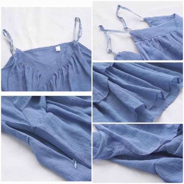 レディース キャミソール Vネック ノースリーブ 無地 シンプル 夏 春 トップス カジュアル キュート 大人 可愛い フェミニン おしゃれ お出かけ 普段着 デイリー ホワイト ブルー フリーサイズ ワンサイズ 送料無料