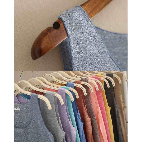 レディース トップス タンクトップ ラウンドネック ノースリーブ 無地 定番 カジュアル 大人可愛い フェミニン スポーツ ジョギング ヨガ グレー ホワイト パープル グリーン ブルー オレンジ ピンク イエロー ベージュ フリーサイズ 送料無料