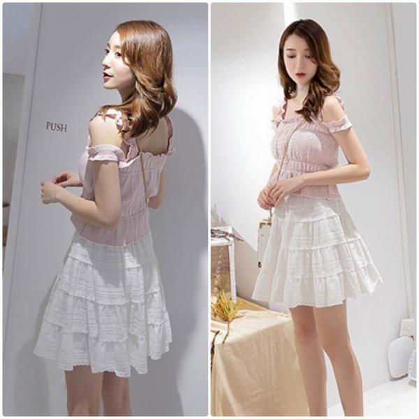 レディース 肩出し 肩見せ ブラウス チェック柄 シャツ キャミ タンクトップ ノースリーブ 春 夏 トップス カジュアル キュート 可愛い フェミニン きれいめ 上品 エレガント おしゃれ お出かけ ピンク ブラック フリーサイズ ワンサイズ 送料無料