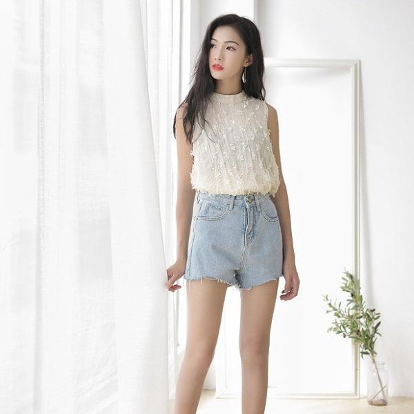 レディース トップス ノースリーブ シフォン カットソー 無地 クルーネック 夏 カジュアル 大人可愛い フェミニン オフィス お出かけ デート デイリー ベージュ ホワイト フリーサイズ 送料無料