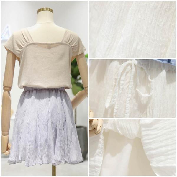 レディース スカート ハイウエスト ミニ丈 春 夏 ボトムス カジュアル キュート 大人 可愛い フェミニン きれいめ おしゃれ お出かけ デイリー 二次会 お呼ばれ ホワイト グレー フリーサイズ ワンサイズ 送料無料