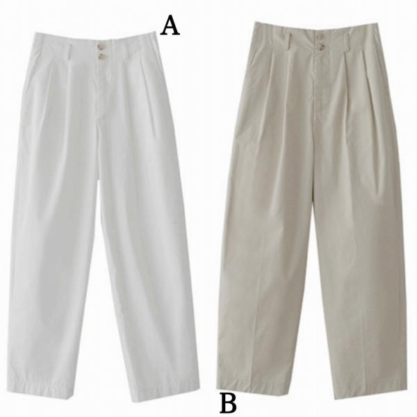 レディース アンクルパンツ 半端丈 クロップド ストレート ボトムス カジュアル キュート 可愛い フェミニン きれいめ おしゃれ お出かけ デイリー オフィス 普段着 ホワイト グリーン ベージュ ブラック S M L サイズ 送料無料