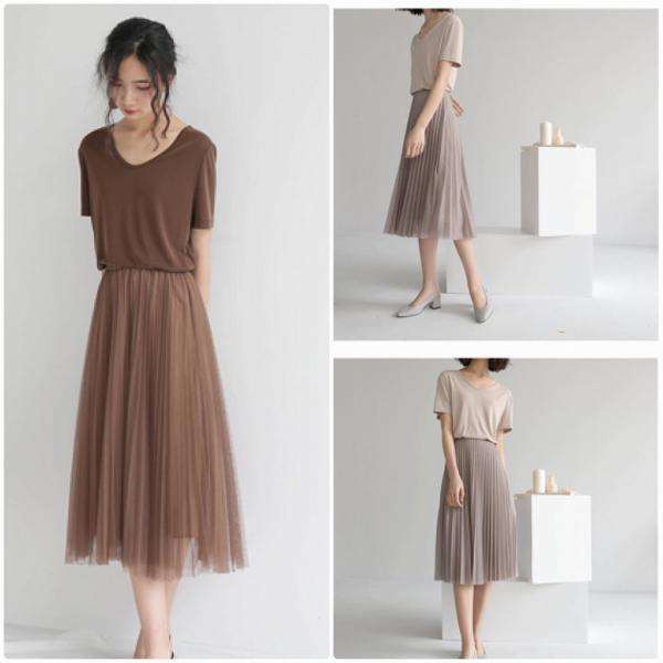 レディース 半袖Tシャツ シンプル Vネック 無地 カットソー 夏 春 トップス カジュアル キュート 大人 可愛い フェミニン おしゃれ お出かけ 普段着 デイリー ピンク ホワイト ブラック ブラウン ベージュ フリーサイズ ワンサイズ 送料無料