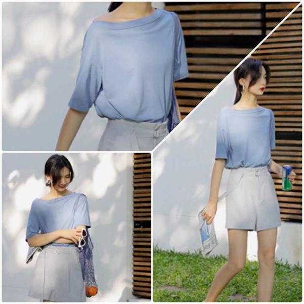 レディース Tシャツ シンプル ボートネック 五分袖 無地 カットソー 夏 春 トップス カジュアル キュート 大人 可愛い フェミニン おしゃれ お出かけ 普段着 デイリー ブラック パープル イエロー ホワイト ブルー ベージュ オレンジ 送料無料