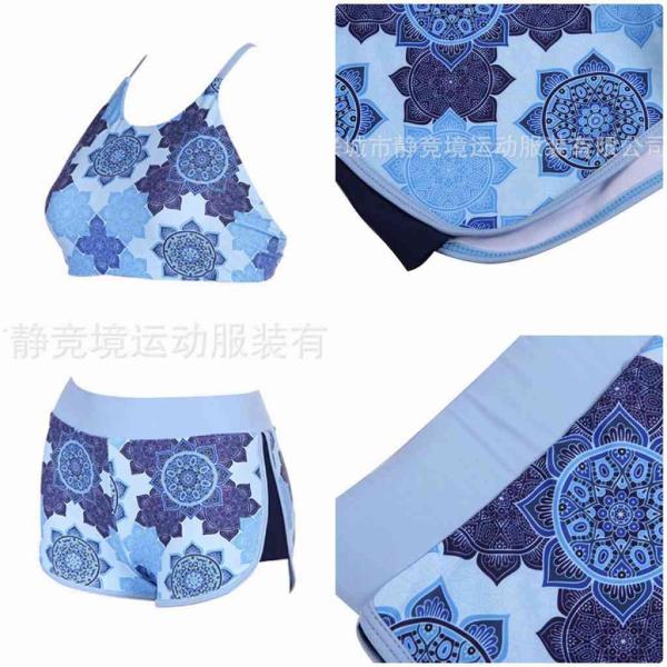 レディース　大きいサイズ　水着　ビキニ　パンツ　ショートパンツ　海　プール　スイミング　ビーチ　リゾート　マリン　海水浴　夏休み　旅行　可愛い　キュート　セクシー　女性　ブルー　S　M　L　XL　XXL　サイズ　送料無料