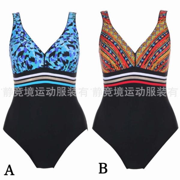 レディース　大きいサイズ　水着　ワンピース　海　プール　スイミング　ビーチ　リゾート　マリン　海水浴　夏休み　旅行　可愛い　キュート　セクシー　女性　花柄　ブラック　S　M　L　XL　2XL　3XL　4XL　5XL　サイズ　送料無料