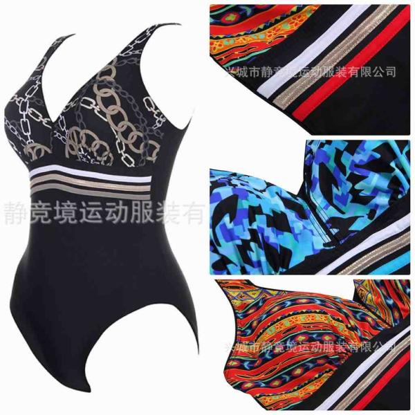 レディース　大きいサイズ　水着　ワンピース　海　プール　スイミング　ビーチ　リゾート　マリン　海水浴　夏休み　旅行　可愛い　キュート　セクシー　女性　花柄　ブラック　S　M　L　XL　2XL　3XL　4XL　5XL　サイズ　送料無料