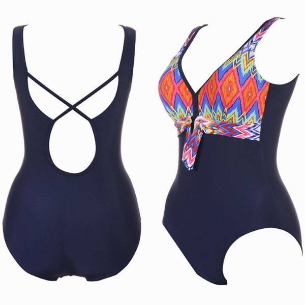 レディース　大きいサイズ　水着　ワンピース　海　プール　スイミング　ビーチ　リゾート　マリン　海水浴　夏休み　旅行　可愛い　キュート　セクシー　女性　花柄　ブラウン　レッド　S　M　L　XL　2XL　3XL　4XL　5XL　サイズ　送料無料