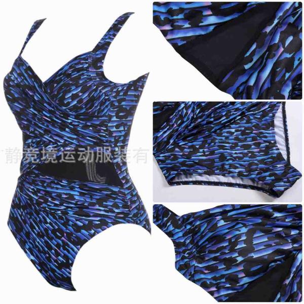 レディース　大きいサイズ　水着　ワンピース　海　プール　スイミング　ビーチ　リゾート　マリン　海水浴　夏休み　旅行　可愛い　キュート　セクシー　女性　花柄　ネイビー　S　M　L　XL　2XL　3XL　4XL　5XL　サイズ　送料無料