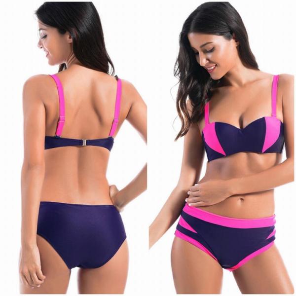 レディース　水着　ビキニ　海　プール　スイミング　ビーチ　リゾート　マリン　海水浴　夏休み　旅行　可愛い　キュート　セクシー　女性　ピンク　ブラック　S　M　L　サイズ　送料無料