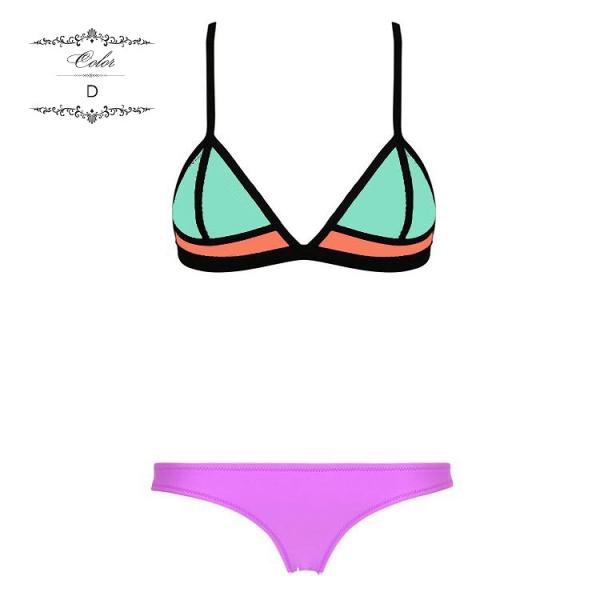 レディース　水着　ホルターネック　セパレート　無地　海　プール　スイミング　ビーチ　リゾート　マリン　海水浴　夏休み　旅行　可愛い　キュート　セクシー　女性　ブルー　ピンク　オレンジ　ブラック　XS　S　M　L　XL　サイズ　送料無料