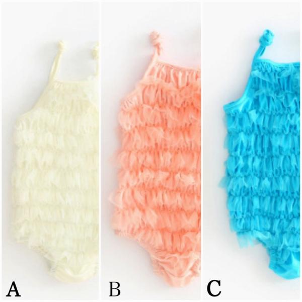 キッズ　女の子　水着　ワンピース　チュール　フリル　海　プール　スイミング　 スイムウェア　ビーチ　リゾート　マリン　海水浴　夏休み　旅行　可愛い　キュート　子供用　女児　女子　ジュニア　ホワイト　ピンク　ブルー　送料無料