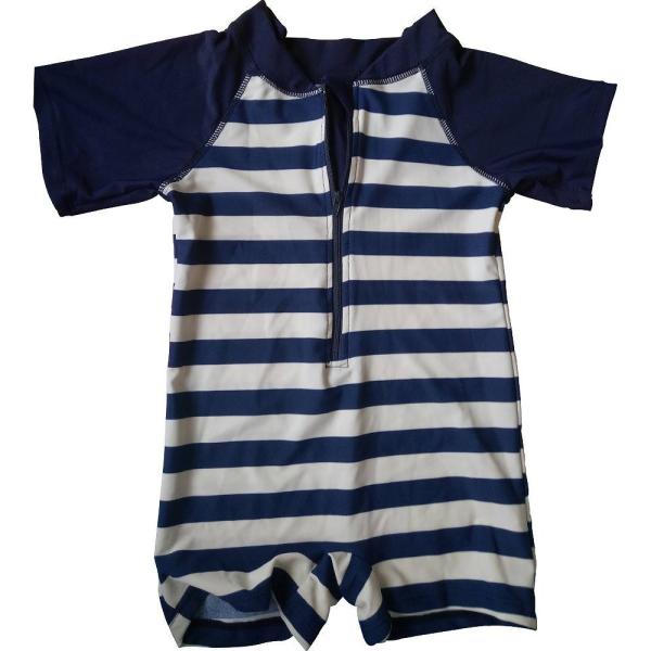 キッズ　ジュニア　男の子　子供　水着　スイムウェア　ウェットスーツ　ボーダー　カジュアル　かわいい　キュート　海　プール　スイミング　スクール　ビーチ　リゾート　マリン　海水浴　ネイビー　S　M　L　XL　XXL　XXXL　送料無料