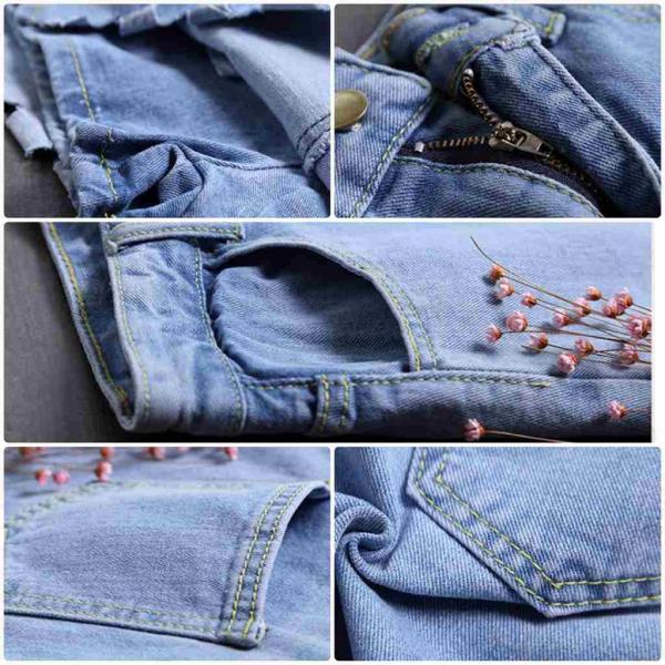 レディース　カットオフデニム　デニムスカート　ハイウエスト　無地　ミニ丈　ボトムス　カジュアル　キュート　可愛い　フェミニン　きれいめ　エレガント　おしゃれ　お出かけ　デイリー　普段着　ブルー　S　M　L　XL　送料無料