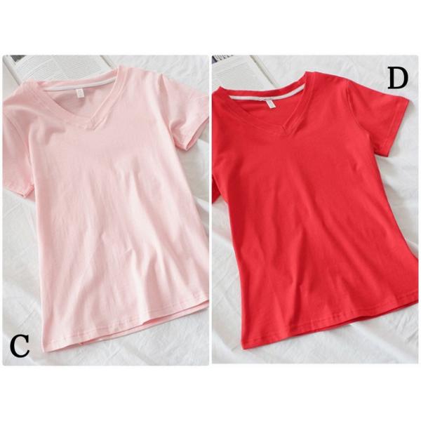 レディース　大きいサイズ　Tシャツ　無地　半袖　ショートスリーブ　夏　春　クルーネック　トップス　カジュアル　大人　可愛い　おしゃれ　お出かけ　普段着　デイリー　ホワイト　ブラック　ピンク　グレー　ブルー　イエロー　ブラウン　レッド　送料無料