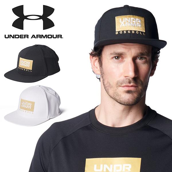 キャップ メンズ アンダーアーマー UNDER ARMOUR UA 帽子 野球帽 野球 平つば ゴルフ テニス トレーニング ジム 1378253 得割18