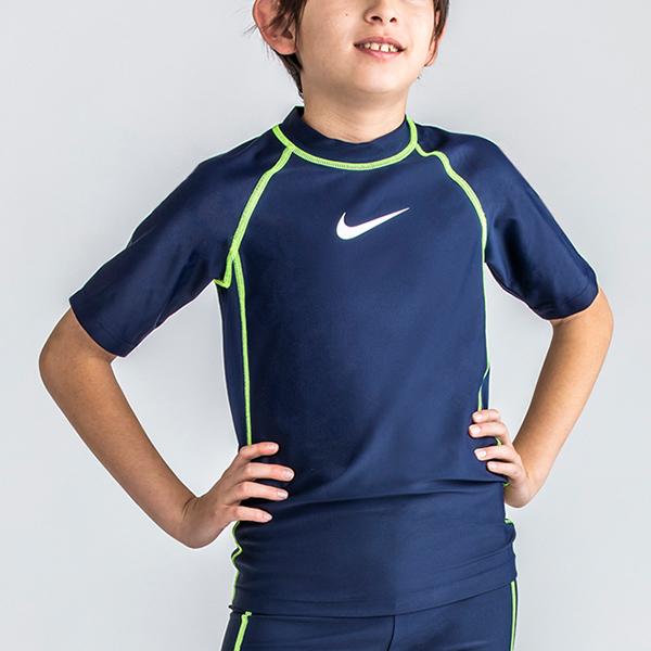 キッズ 半袖 ラッシュガード ナイキ Nike Boys ショートスリーブ Uv ラッシュガード ジュニア 子供 Uvカット 水着 エレファントsports Paypayモール店 通販 Paypayモール