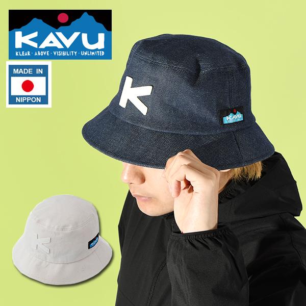 KAVU（カブー） デニム Kハット メンズ レディース 帽子 バケット
