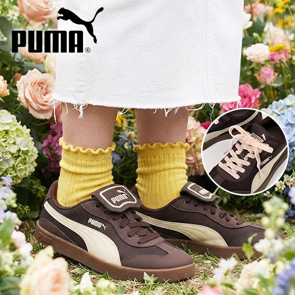 2026秋冬新作 プーマ レディース 薄底 スニーカー PUMA CLUB アズーラ LS2 ローカット シューズ 靴 ガムソール 408875