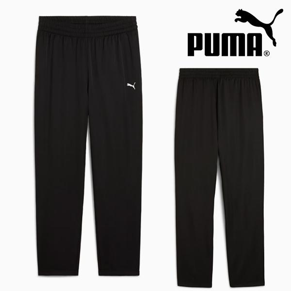 プーマ レディース ロングパンツ 下 PUMA ESS プーマロゴ ポリ ウーブンパンツ OP テーパードパンツ ジャージ トレーニング ウェア 687519