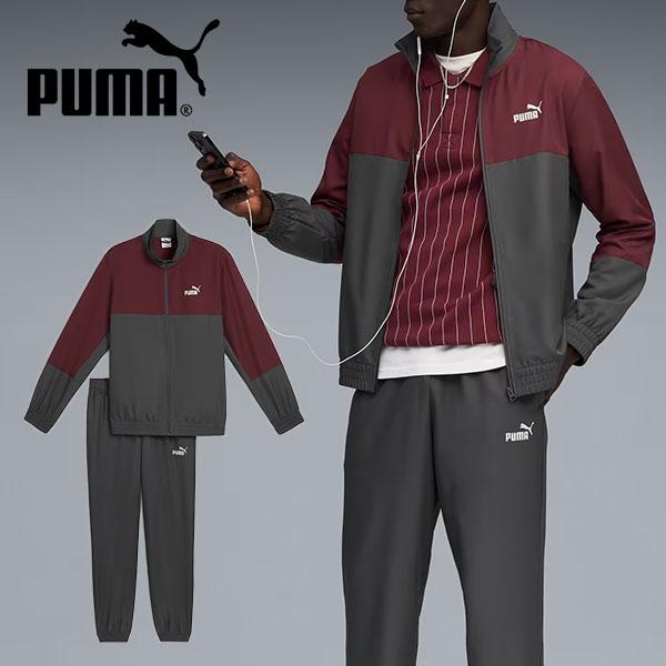 Puma ストライプ柄 ウィンドブレーカー Puma ストライプ柄 ウィンドブレーカー PUMA プーマ メンズ