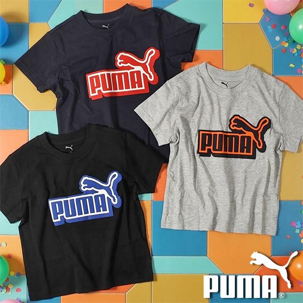 PUMA（プーマ） 2026春夏新作 ネコポス発送！プーマ キッズ 半袖 T
