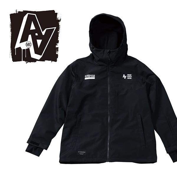 スノーボードウェア AA HARDWEAR ダブルエー ハードウェア ブラック GIRL FIELD JACKET レディース ガール ジャケット ウェア 2023-2024冬新作 26%off