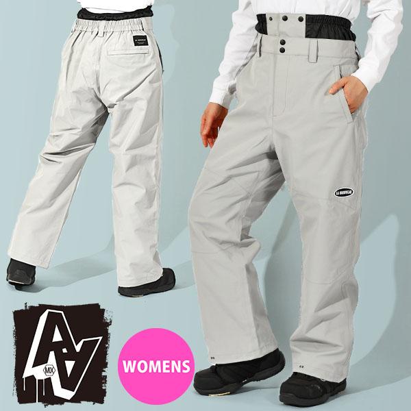 スノーボードウェア AA HARDWEAR ダブルエー ハードウェア グレー GIRL 717 PANTS レディース パンツ スノボ ウェア 2023-2024冬新作 25%off