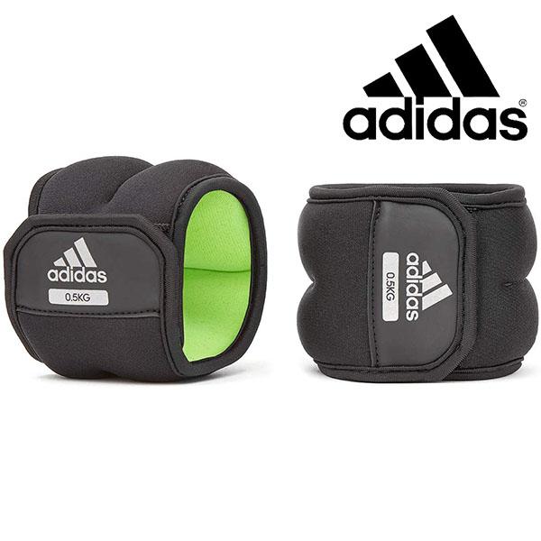 他サイト： アディダス adidas アンクル/リスト ウェイト ペア 0.5kg 足首 手首 筋トレ グッズ ウエイトトレーニング 2個セット ADWT-12320の商品画像