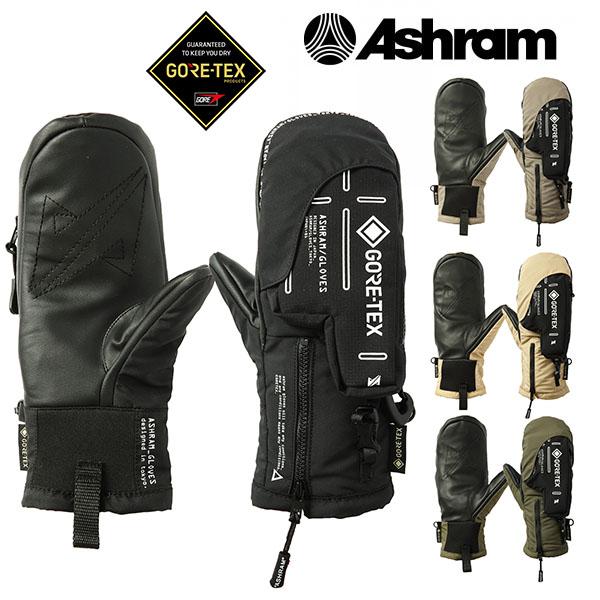 美品 Ashramスノーボードグローブ ASHRAM/アシュラム メンズ GORE-TEX ミトンスノーグローブ ARMA
