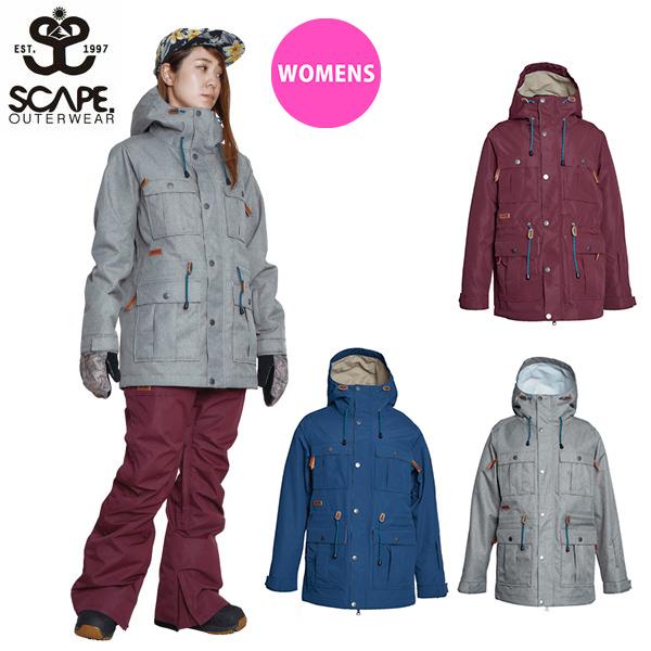 【美品】SCAPE エスケープ スノーウェア ジャケット SCAPE（エスケープ） 半額 50%off スノーボードウェア ATRAS JACKET