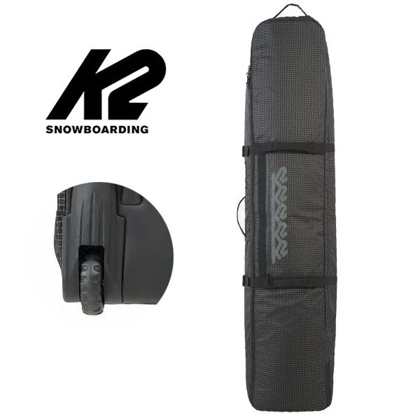 K2(ケーツー) スノーボード ローラーバッグ ブラック 175cm  B231200301175K2のバッグ製品のなかで最もプレミアムな機能が満載のK2 -ROLLER BOARD-BAGは、スノーボーディングバッグにおけるSUV車的な役...