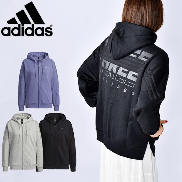 40 Off アディダス レディース パーカー Adidas W Wording フルジップ パーカー スウェット リラックスフィット ジャージ トレーナー Bn676 Bn676 エレファントsports 通販 Yahoo ショッピング