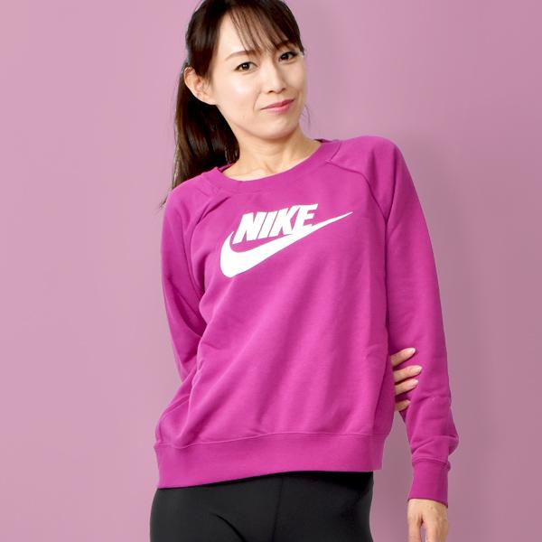 ナイキ スウェット トレーナー Nike レディース エッセンシャル クルー フリース ロゴ ビッグロゴ パープル 紫 Bv4113 エレファントsports Paypayモール店 通販 Paypayモール