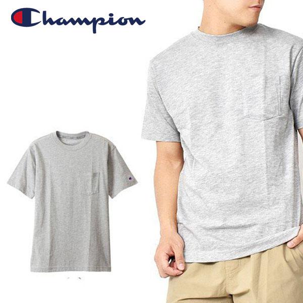 30 Off 胸ポケット付き 半袖 Tシャツ チャンピオン Champion メンズ ワンポイント ロゴ 速乾 グレー C3 Rs306 エレファントsports Paypayモール店 通販 Paypayモール