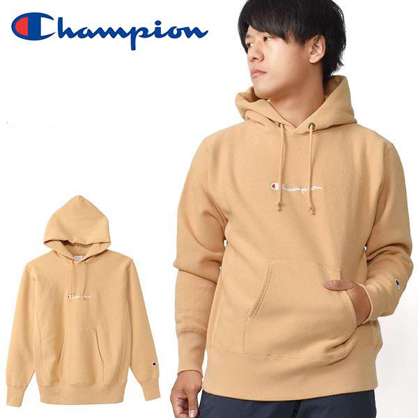 長袖 パーカー チャンピオン Champion メンズ リバースウィーブ プルオーバー スウェットパーカー 11 5oz ベージュ 秋冬新作 送料無料 C3 S111 エレファントsports Paypayモール店 通販 Paypayモール