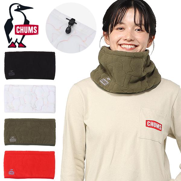 CHUMS チャムス Booby Stitch Fleece Neck Warmer CH09-1320ブービー ステッチ フリース ネックウォーマー ネックゲイター フェイスマスクメンズ レディース 男性 女性 紳士 婦人 男女兼用 ユニ...