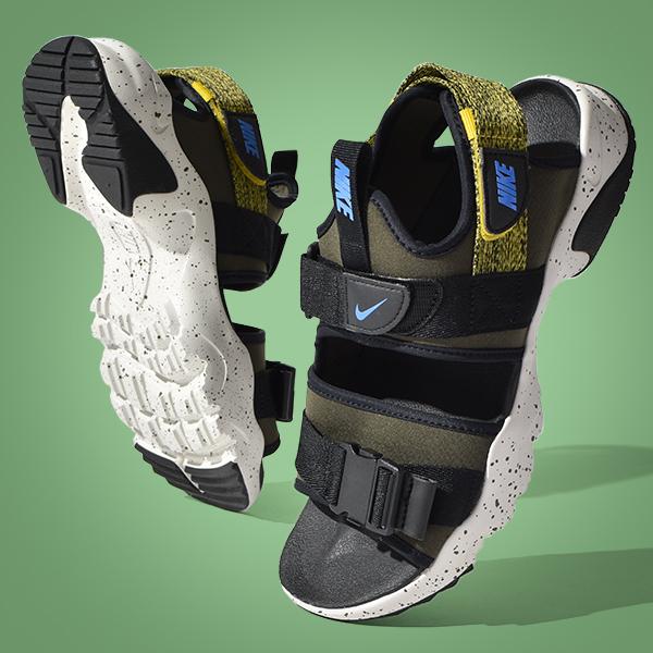 ナイキ スニーカー サンダル メンズ レディース Nike キャニオン サンダル ストラップ スポーツ ベルクロ ビーチ カーゴ カーキ Ci8797 21夏新色 エレファントsports Paypayモール店 通販 Paypayモール