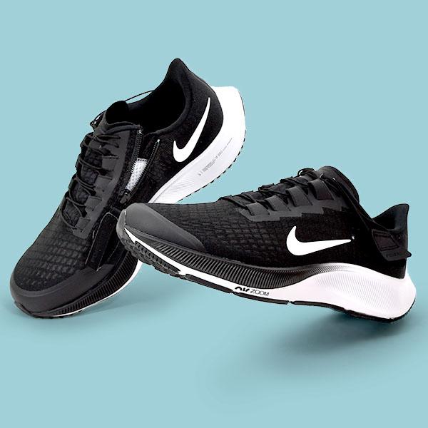 Zip付 ナイキ メンズ ランニングシューズ 厚底 Nike エア ズームペガサス 37 フライイース 4e ワイド Air Zoom Pegasus 37 Flyease Ck8446 21春新作 エレファントsports Paypayモール店 通販 Paypayモール