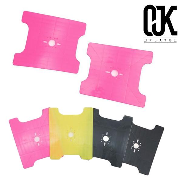OJK CARVING PLATE 01 MIDDLE カービング プレート 01 ミドル OJK PLATE ドラグ防止 プレート スノーボード バイン 取り付け