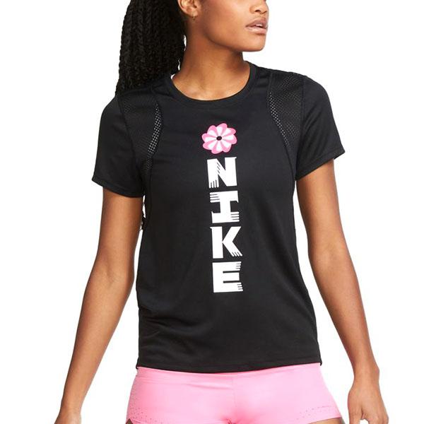 40 Off ナイキ 半袖 Tシャツ レディース Nike アイコンクラッシュ ラン S S Gx トップ シャツ ロゴ プリント ブラック 黒 Cu3051 秋新作 エレファントsports Paypayモール店 通販 Paypayモール