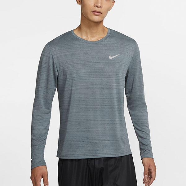 39 Off ナイキ 長袖tシャツ メンズ Nike Dri Fit マイラー Ls トップ ランニングシャツ グレー 吸汗速乾 Cu5990 エレファントsports Paypayモール店 通販 Paypayモール