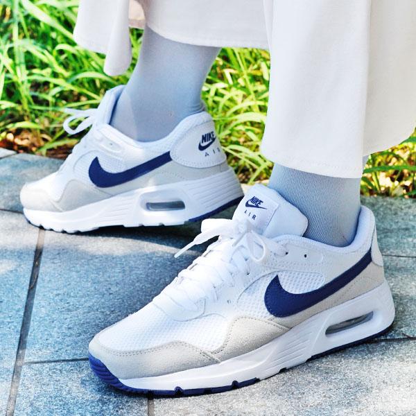 ナイキ スニーカー レディース Nike エア マックス Sc シューズ 靴 エアマックス Air Max Sc ホワイト ブルー Cw4554 110 22秋新作 エレファントsports Paypayモール店 通販 Paypayモール