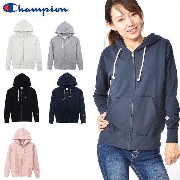 長袖 フルジップ パーカー チャンピオン Champion レディース Zip Hooded Sweatshirt 無地 裏毛 トレーナー スウェット Cw K109 エレファントsports Paypayモール店 通販 Paypayモール