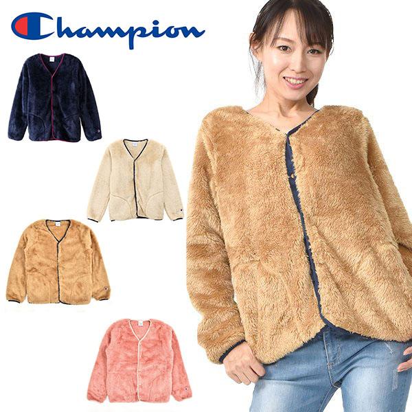 チャンピオン Champion ウィメンズ スナップフリースジャケット レディース カーディガン もこもこ モコモコ ボア 秋冬新色 Cw N605 エレファントsports Paypayモール店 通販 Paypayモール