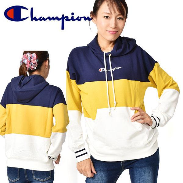 Tvcmアイテム 長袖 プルオーバー パーカー チャンピオン Champion レディース Hooded Sweatshirt ロゴ トレーナー スウェット エレファントsports Paypayモール店 通販 Paypayモール