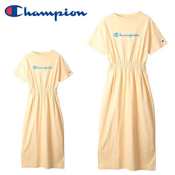 30 Off 半袖 ワンピース チャンピオン Champion レディース ウィメンズ マキシワンピース クリーム エレファントsports Paypayモール店 通販 Paypayモール